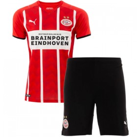 Jalkapallo Pelipaidat PSV Eindhoven Lasten Kotipaita 2021-2022 Lyhythihainen